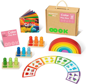 Montessori Oktatódoboz- Színek