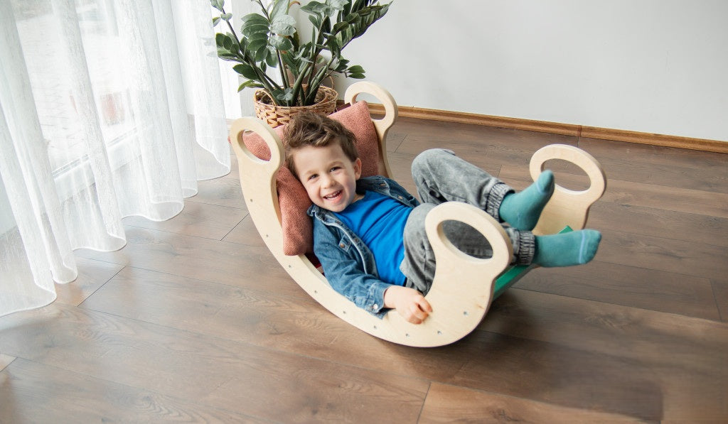 Gyerek játék - Montessori hinta- Szivárvány