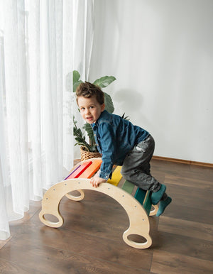 Gyerek játék - Montessori hinta- Szivárvány