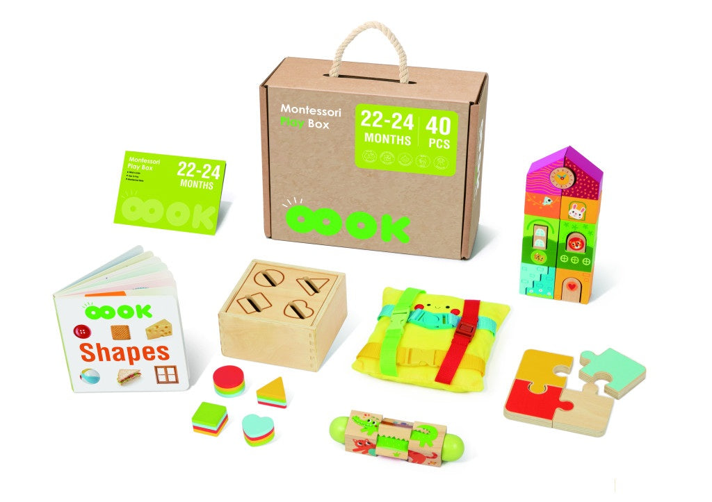 Montessori Oktatódoboz 22-24 hónapos gyerekeknek