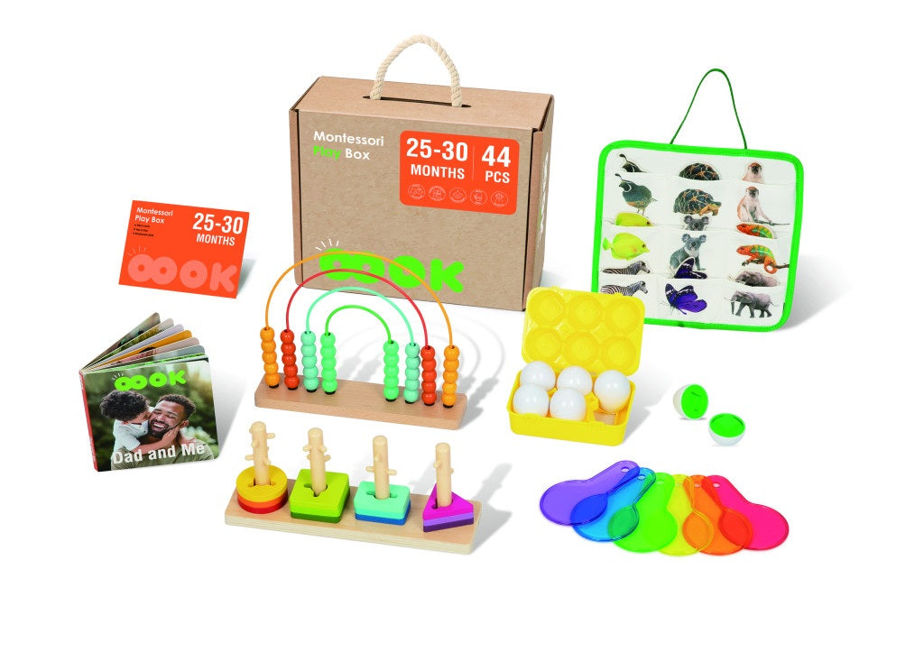 Montessori Oktatódoboz 25-30 hónapos gyerekeknek