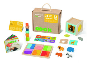 Montessori Oktatódoboz 31-36 hónapos gyerekeknek