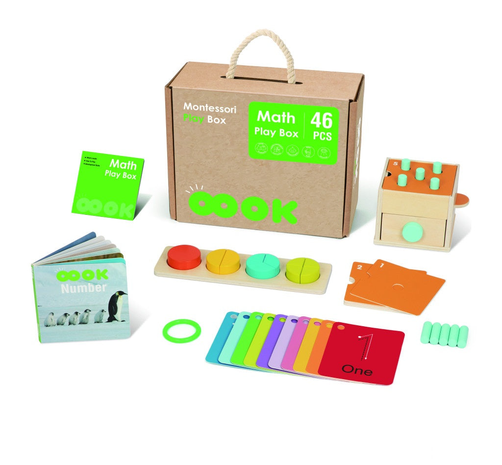 Montessori aritmetikai fejlesztő doboz
