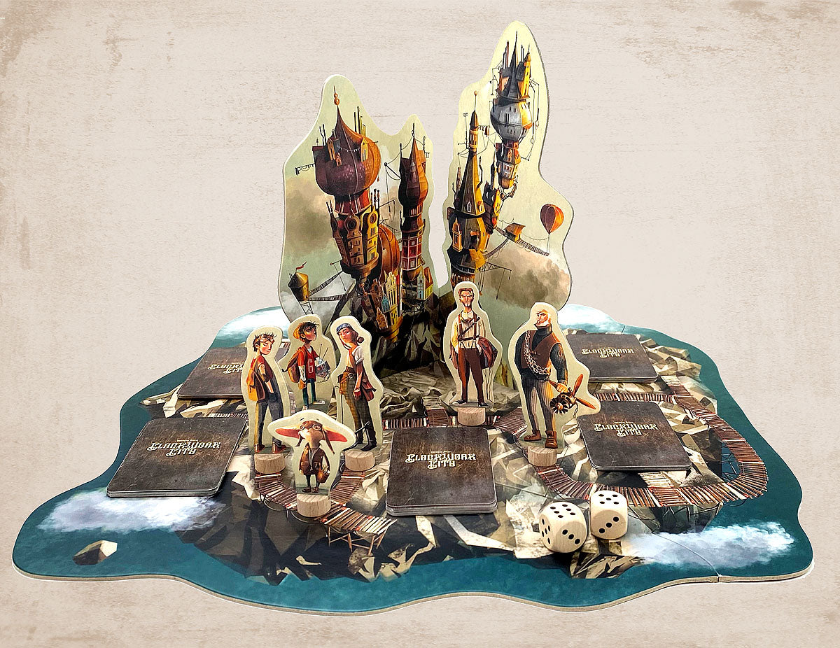 Marbushka társasjáték - Clockwork City