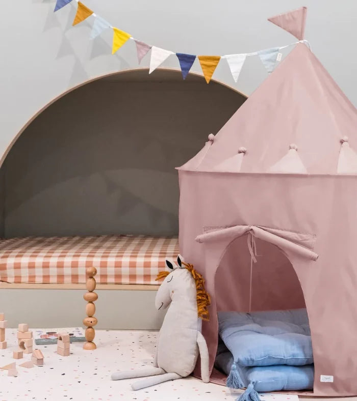Gyerek újrahasznosított pop up sátor- Pink