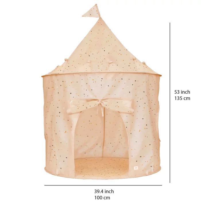 Gyerek újrahasznosított pop up sátor- Terrazzo clay
