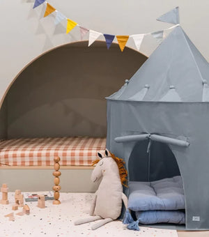 Gyerek újrahasznosított pop up sátor- Kék