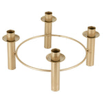 Adventi gyertyatartó - Arany