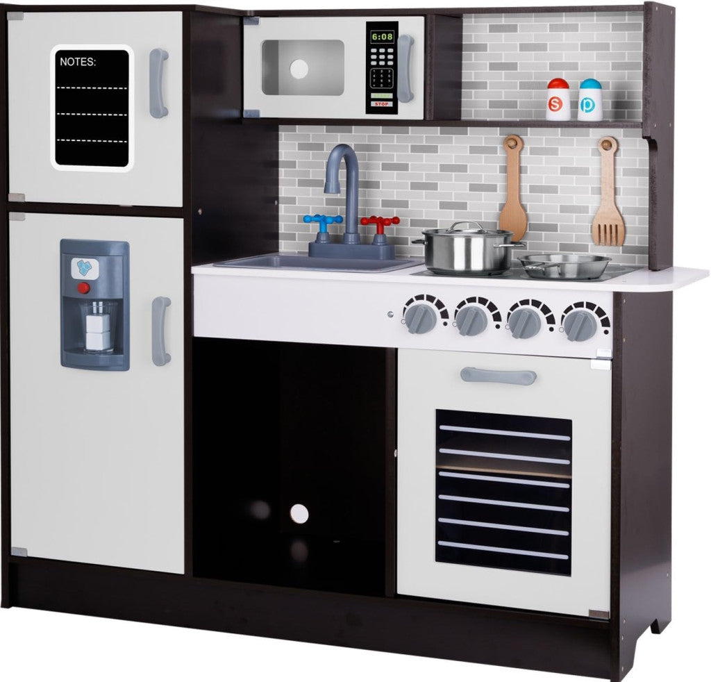 Gyerekkonyha fából- Barna