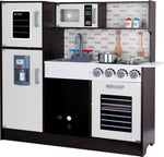 Gyerekkonyha fából- Barna