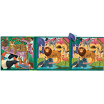 Hordozható mágneses puzzle útközbeni játékhoz