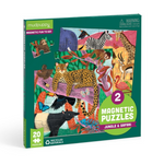 Mudpuppy Szafari és Dzsungel mágneses puzzle szett gyerekeknek