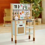 Gyerekkonyha fából- Pasztell