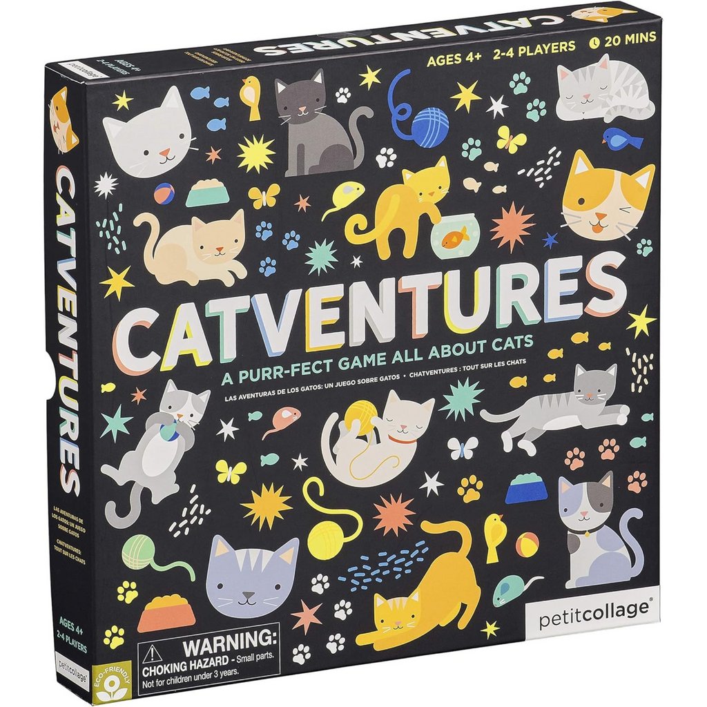 Petit Collage Catventures cicás társasjáték gyerekeknek és családoknak