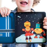 Gyerekek robotot építenek mágneses elemekből - sok vidám pillanatot okoz