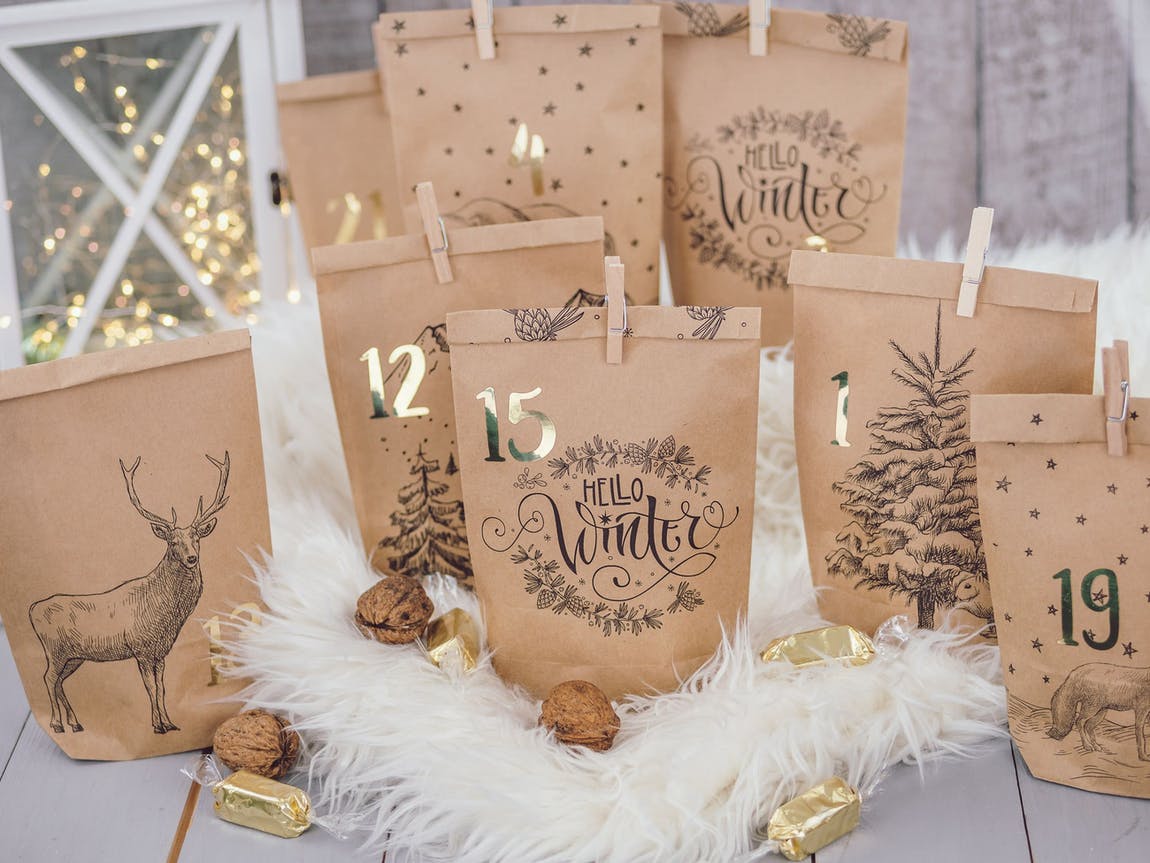 DIY adventi kalendárium - karácsony